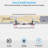 4'' Selectable Color Temperature Dimmable Air-Tight IC Rated LED Canless Recessed Lighting Kit-123230011