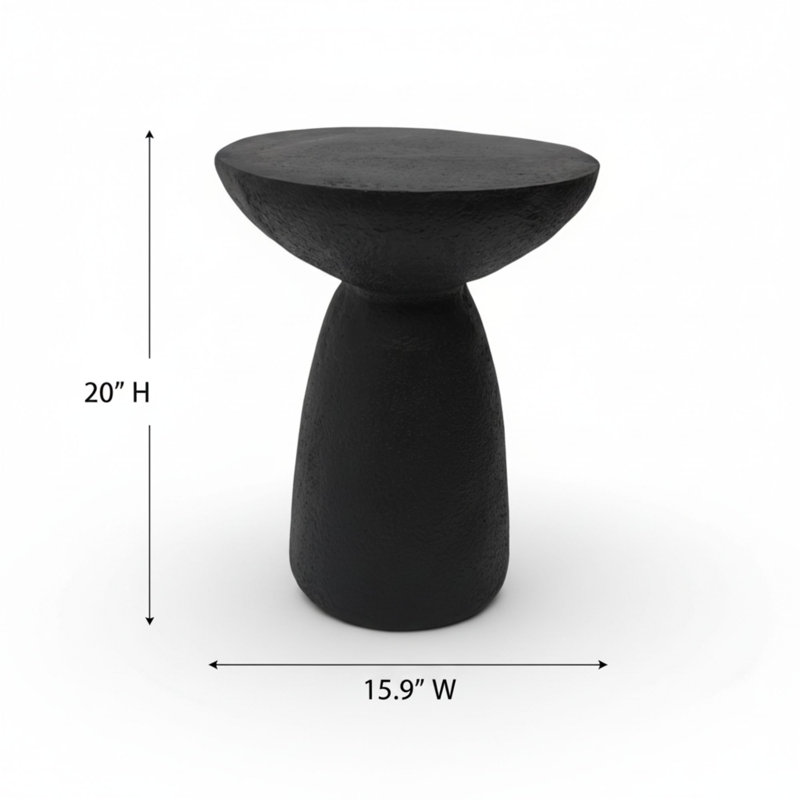 Table d'appoint / de bout Milan, Noir