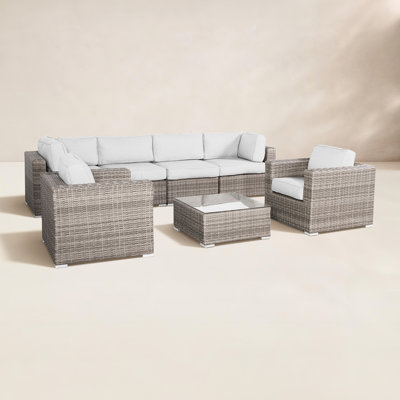 Franke 6-Person Sunbrella® Patio Seating Group