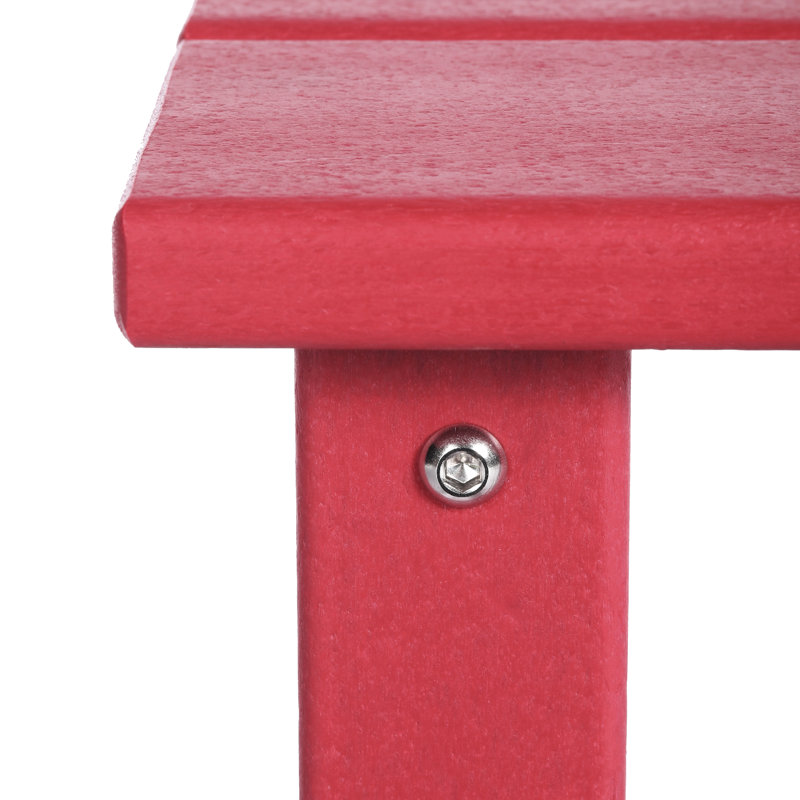 Table d'extérieur Laguna, Rouge