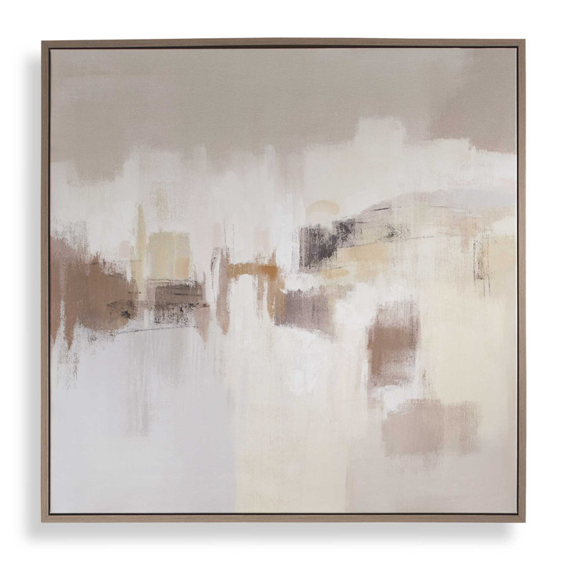 «Uttermost Day Break», art abstrait encadré