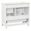 Meuble-lavabo autoportant de 36 pouces avec lavabo en céramique, base en bois aggloméré et bois massif, 3 tiroirs et armoire, finition blanche-815045527-815045525