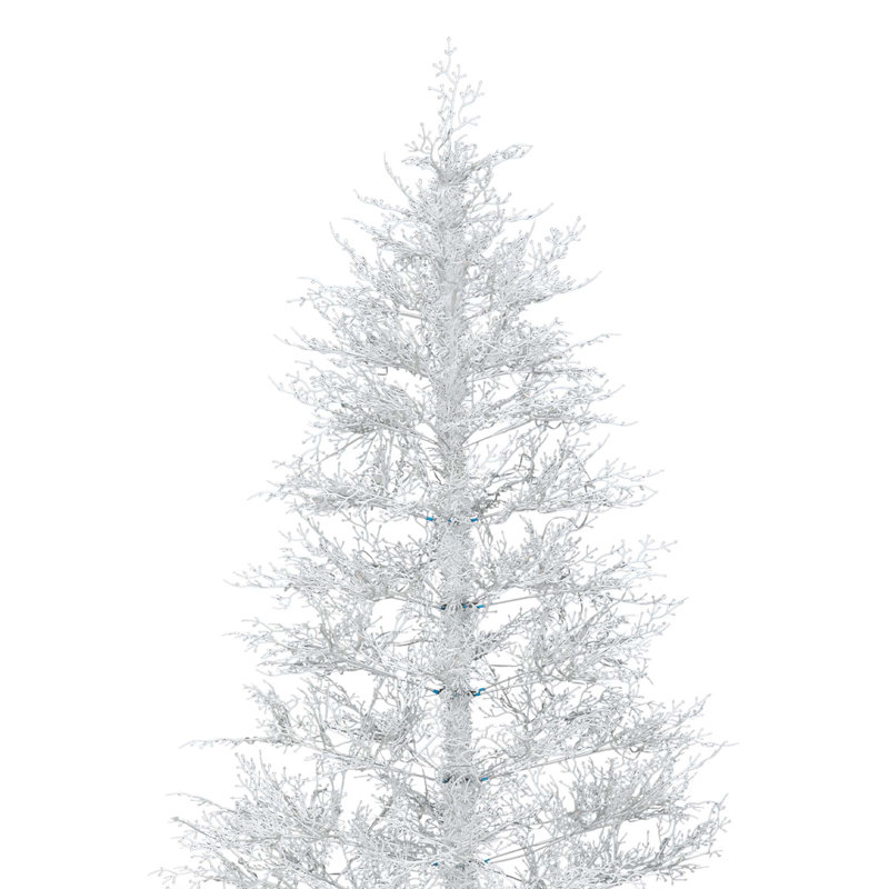 Arbre de Noël artificiel en bouleau blanc 6 pi avec 3 couleurs claires
