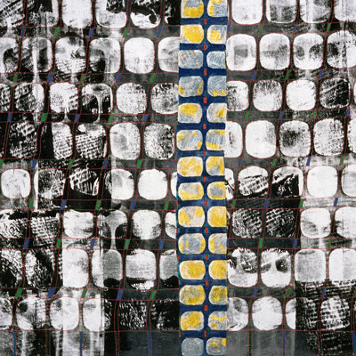 Silver Blue 2' Print