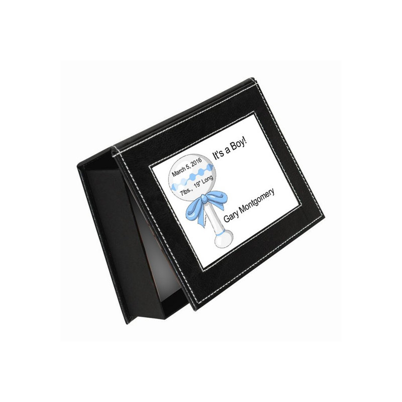 Faux Leather Memory Box