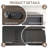 Executive L-Shaped Desk With Secure Storage And Integrated Cable Management-508999496