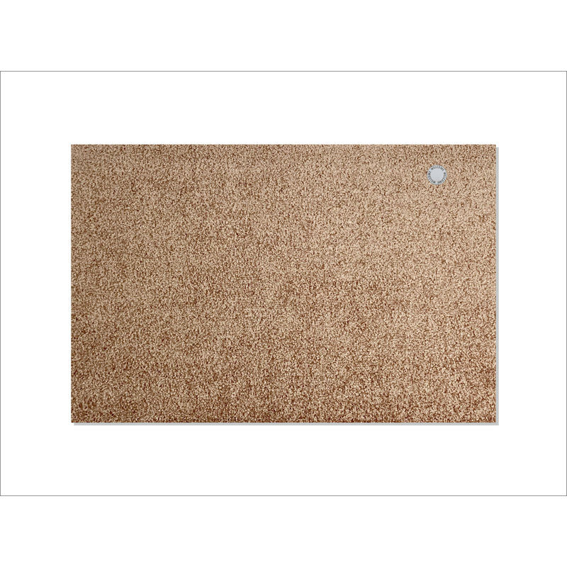 Sharpe Non-Slip Indoor + Outdoor Door Mat, Rectangular 57cm x 87cm, Sand