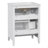 24-Inch Bathroom Vanity With Storage, Adjustable Shelf, MDF & Rubberwood, Removable Dividers-1551435145
