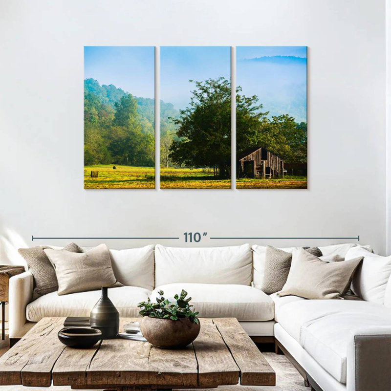 Lilie Old Ozarks Barn, 48" H x 74" W
