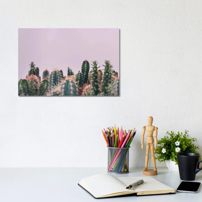 Cactus Garden 1 Piece Wall Art on Canvas