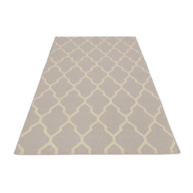 Hand Woven Silver Indoor Rug