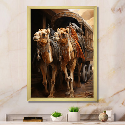 Asian Art Silk Road III - Asian Art Printed Canvas Art