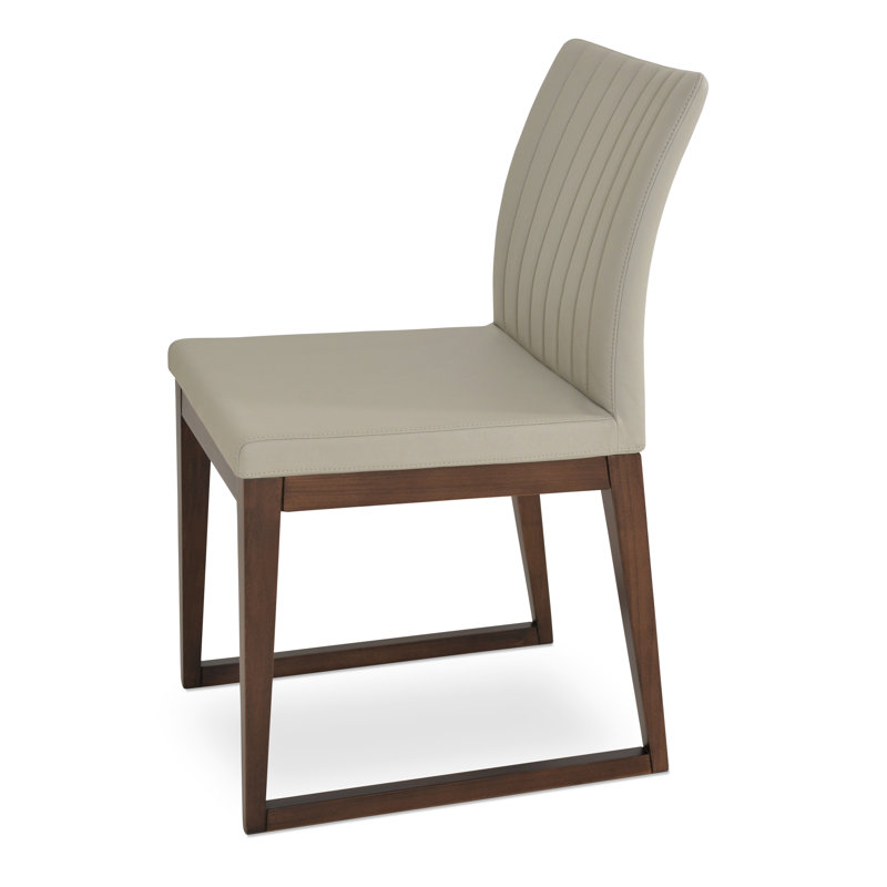 Chaise d'appoint Zeyno, Gris clair