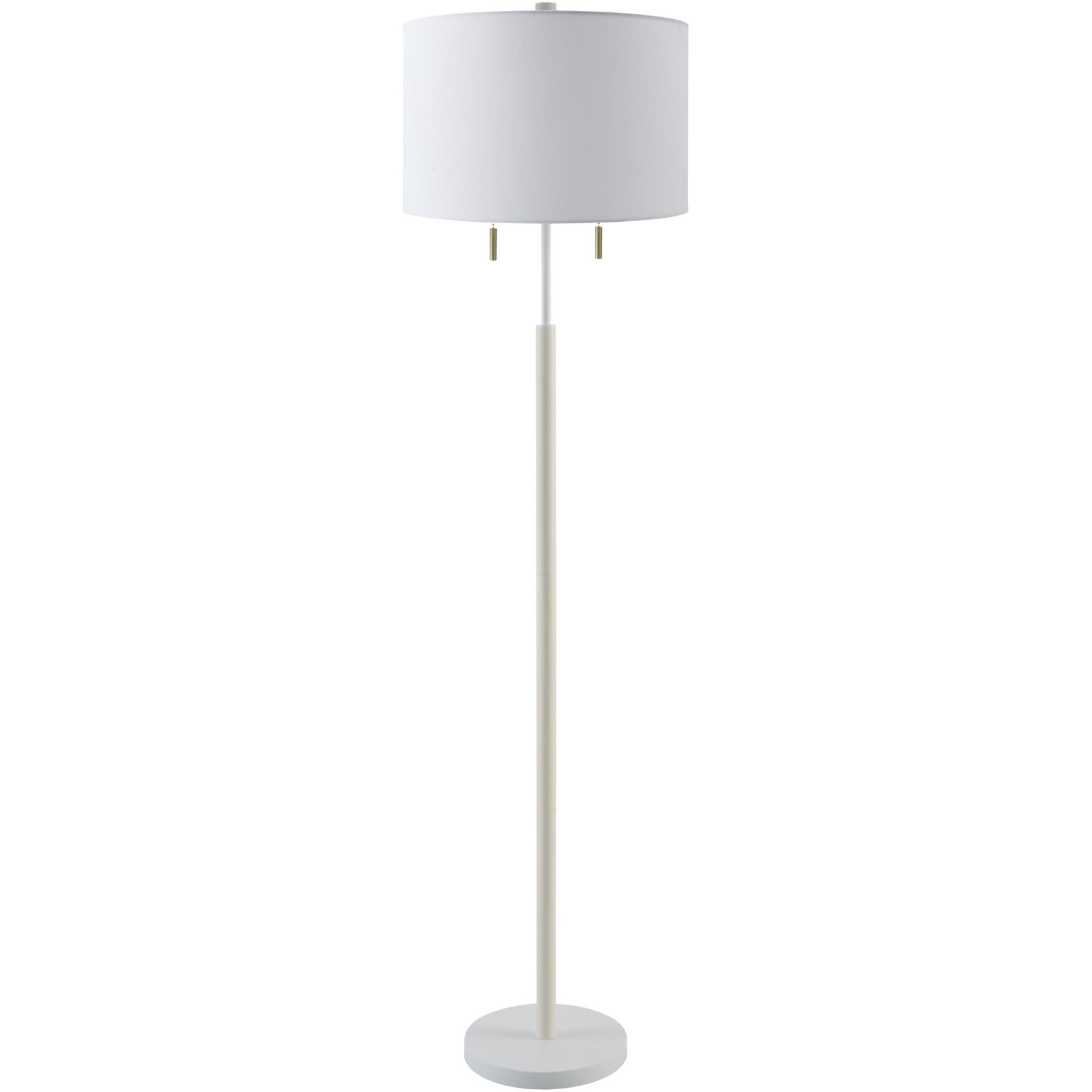 Kenley 62'' Floor Lamp, White