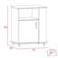 Kit Lower Microwave Cabinet, Single Door, Three Side Shelves-1365413877