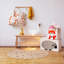 3 Sprouts Collapsible Toy Chest Storage Bin for Kids Playroom, Sheep