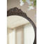 Miroir mural en bois de sapin traditionnel