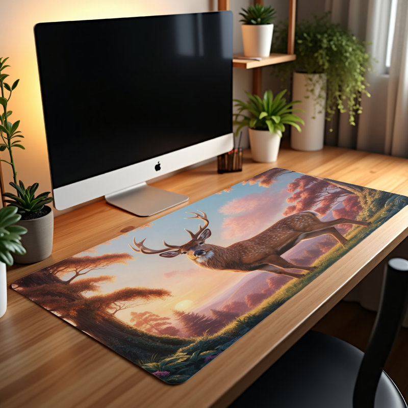 Polyester Desk Pad, 23.6x13.8