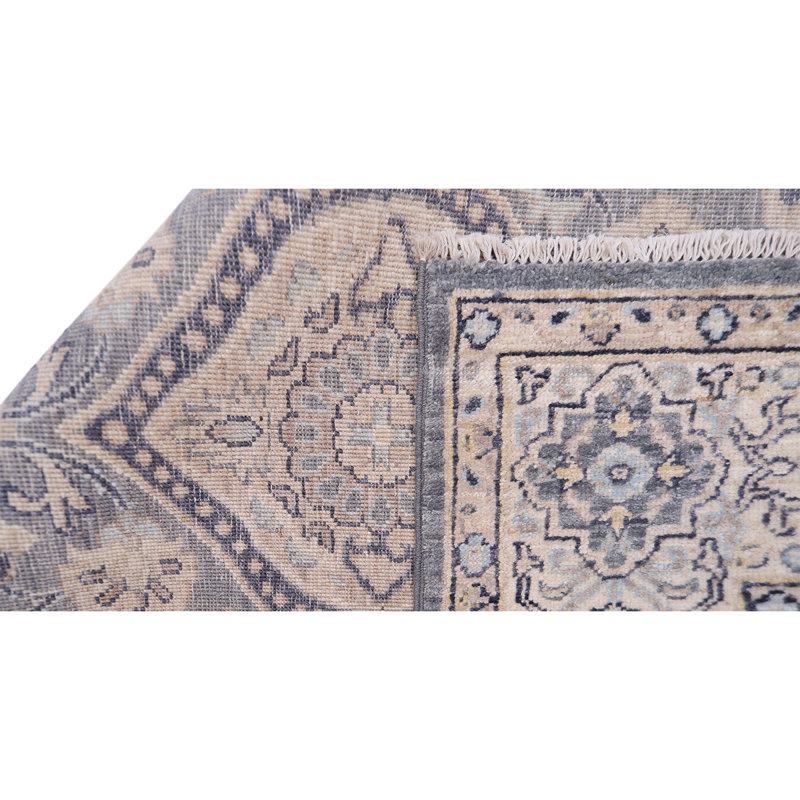 Handmade Wool Floral Area Rug