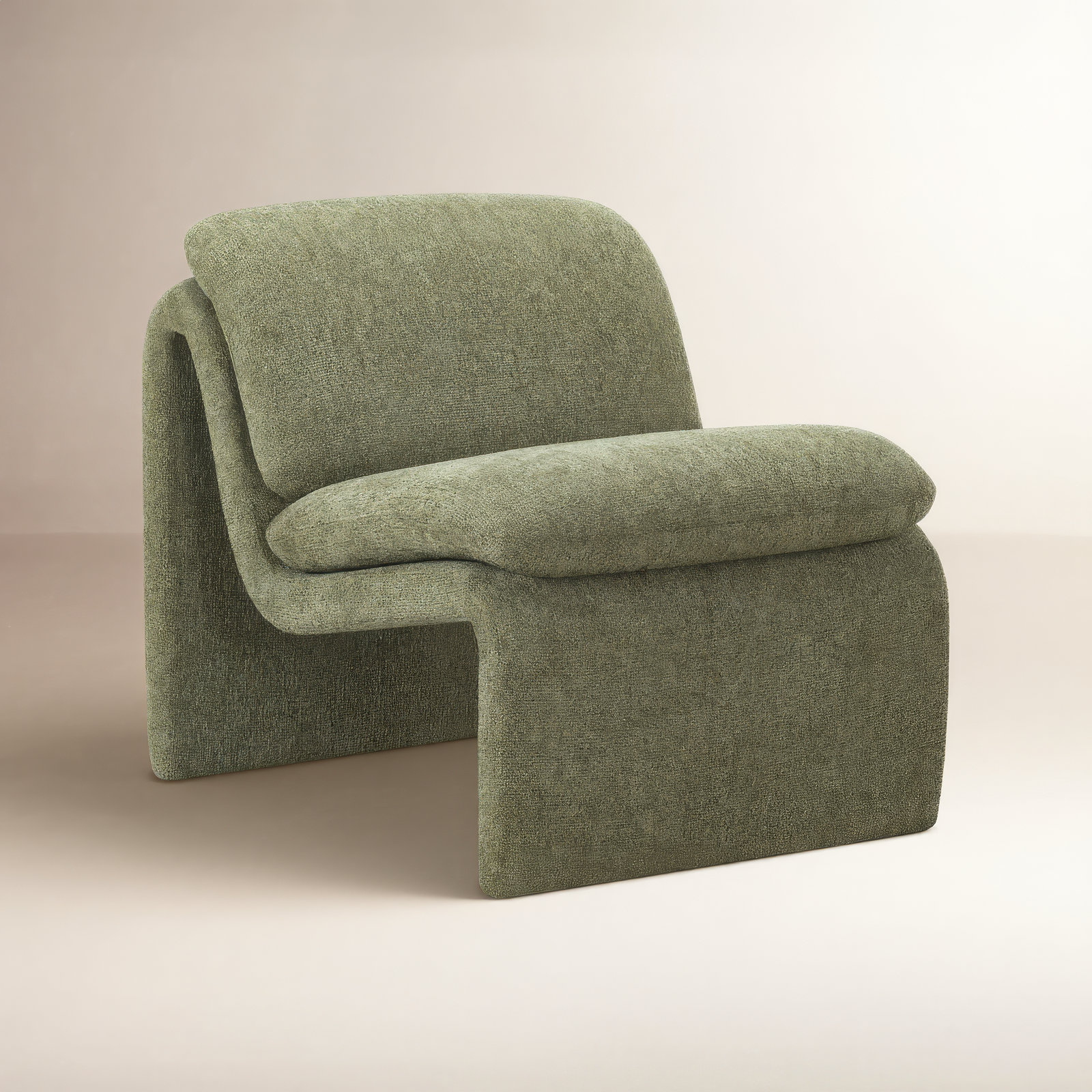 Piara Upholstered Accent Chair, Green