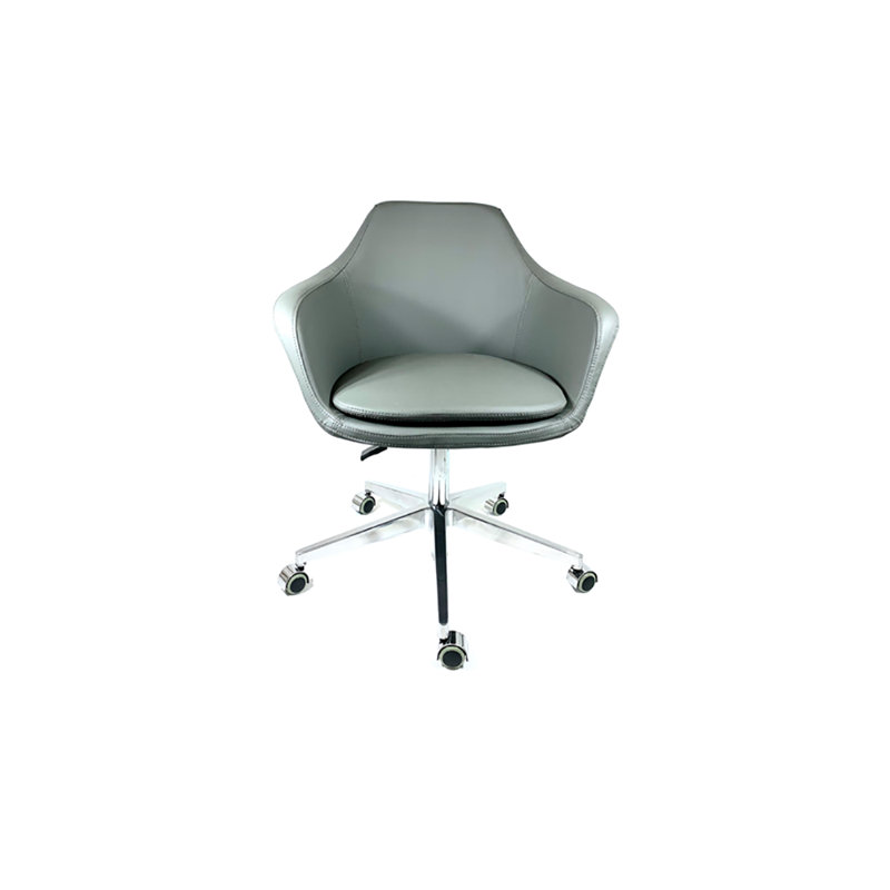 Chaise de bureau Maday, Gris