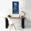 «Indigo Nettle 1» par Alicia Ludwig, art mural sur toile-1065274119