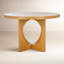 Table de salle à manger en bois 47 po Vischer-1364509460