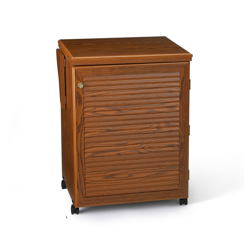 Armoire à coudre Sewnatra, Chêne