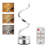 Spiral LED Table Lamp With Remote Control, Three Color Dimmable Bedside Lamp With Timer, 2 Lighting Modes, Modern Minimalist Design Desk Lamp,Suitable For Living Room,Bedroom And Desk