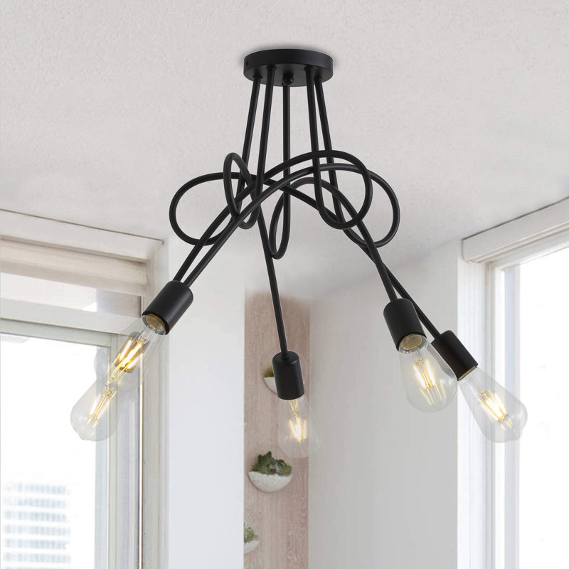 Luminaire semi-encastré 27,55 po Azaiyah