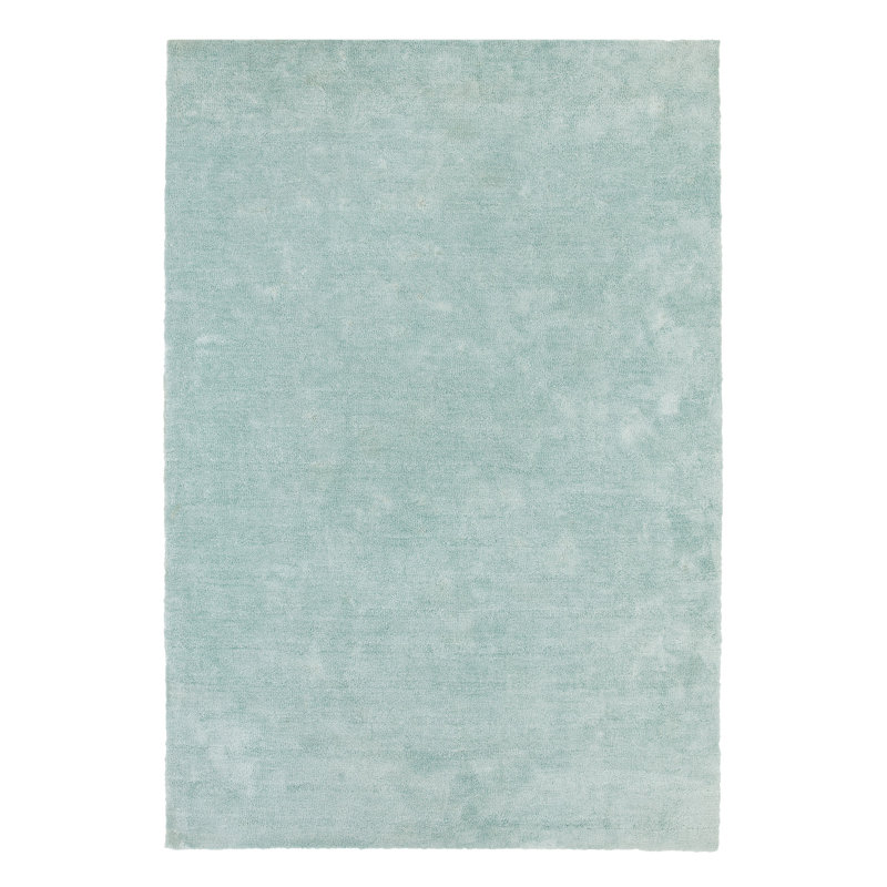 Aikin Solid Colour Shag Area Rug, Rectangle 120 x 170cm