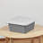 ECR4Kids Stackable Square Bins with Non-Snap Lids, Multipurpose Organization, 4-Pack-100032975