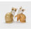 Fine Porcelain Cat Salt and Pepper Shakers 