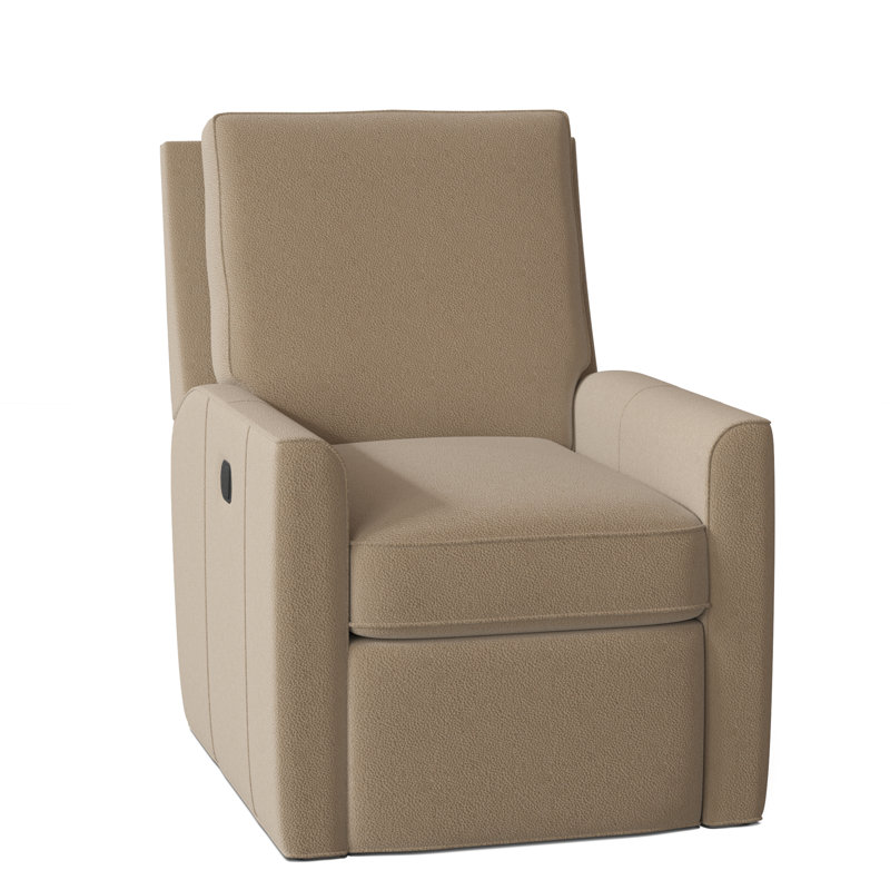Yorba Recliner, Outsider Raven Genuine Leather, Manual