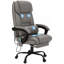 Fauteuil de bureau à massage à haut dossier et vibration avec télécommande 6 points