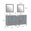  Ensemble de meuble-lavabo double 72 "avec miroir-27042723