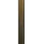 Ombre Metal Circle Pedestal Drink Table - 9.25 In. W X 22.5 In. H