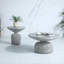 Table d'appoint gris patiné
