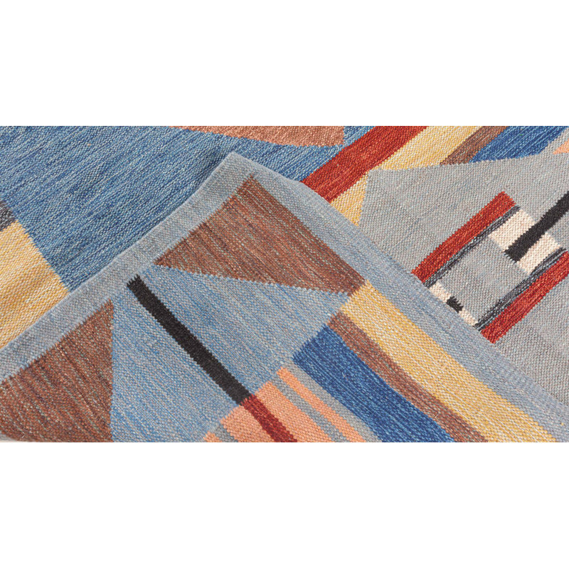 Modern One-of-a-Kind Rectangle 6'6" X 10'1" Flatweave Area Rug