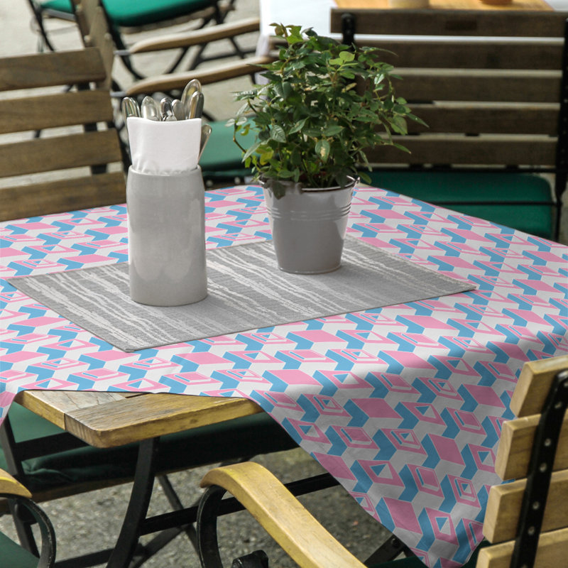 Nappe de gratte-ciels classiques, Rose / sarcelle
