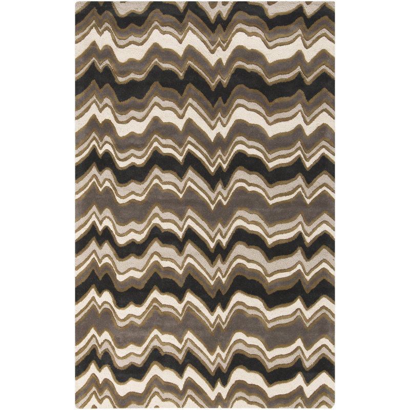 Modern Classics Wool Chevron Indoor Rug, Rectangle 9' x 13'