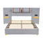 Queen Upholstered Platform Bed-1639777057