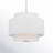 Tanyel 3 - Light Dimmable Drum Chandelier-69451891