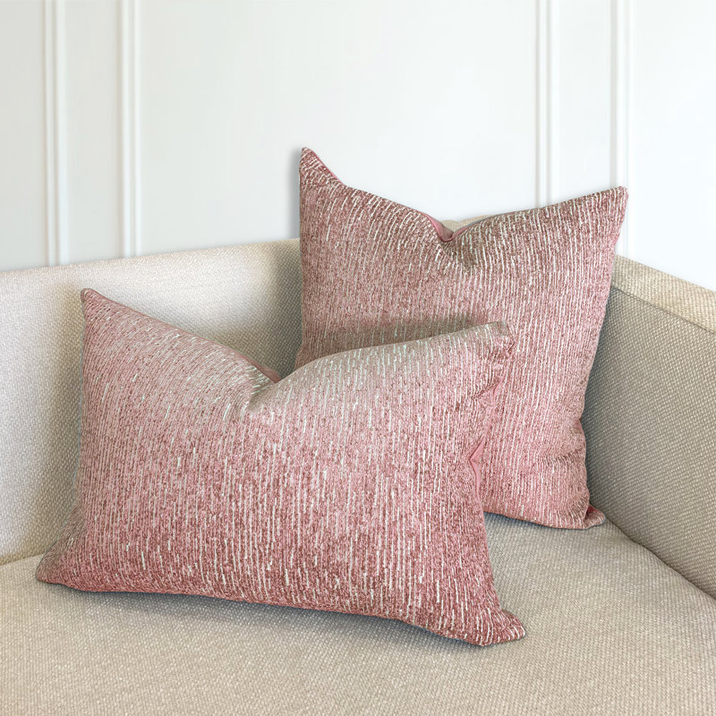 Rectangular Pillow Cover & Insert, Rose