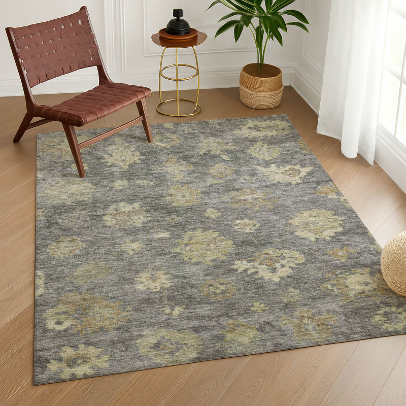 Tapis lavable à la machine intérieur / extérieur ACN2305, Rectangle 10 pi x 14 pi