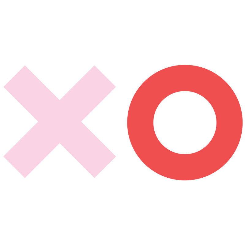 Tic Tac Toe Wall Decal