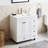 30'' Modern Free-Standing Single Bathroom Vanity With Ceramic Top-1245425954