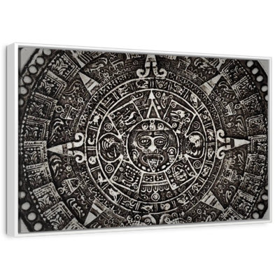 Black Mayan Calendar