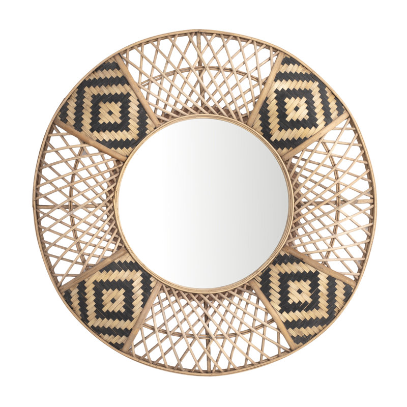 Wordsworth Rattan Mirror
