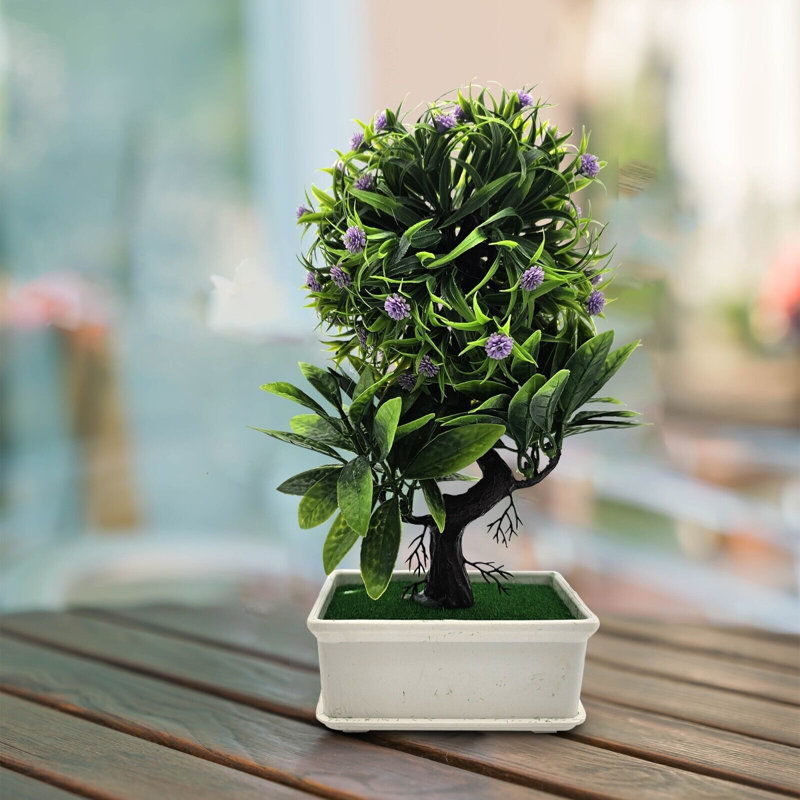 27cm Faux Bonsai Topiary in Vase